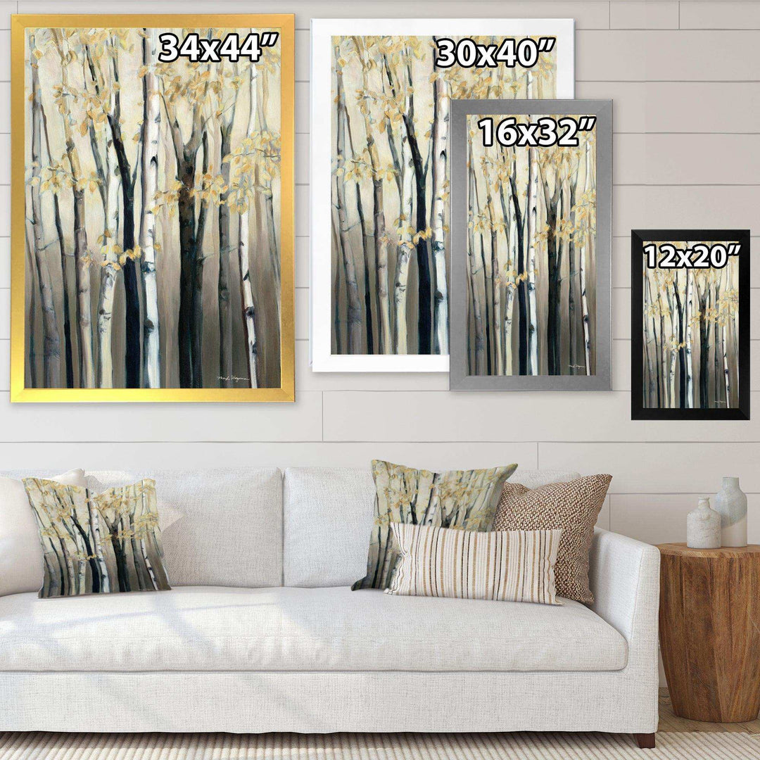 Golden Birch Forest III