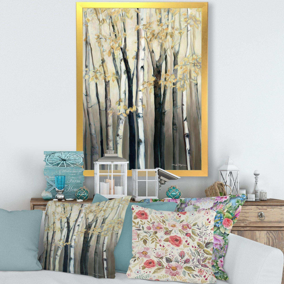 Golden Birch Forest III