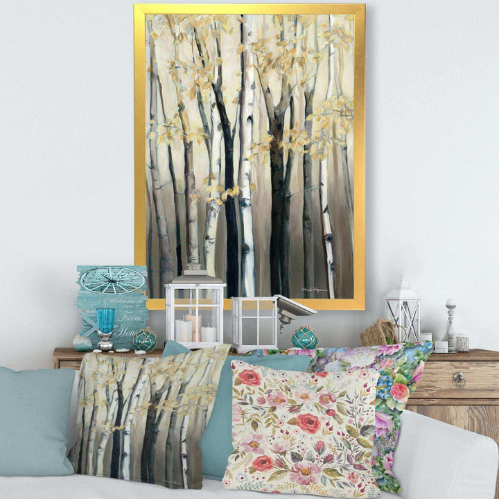 Golden Birch Forest III