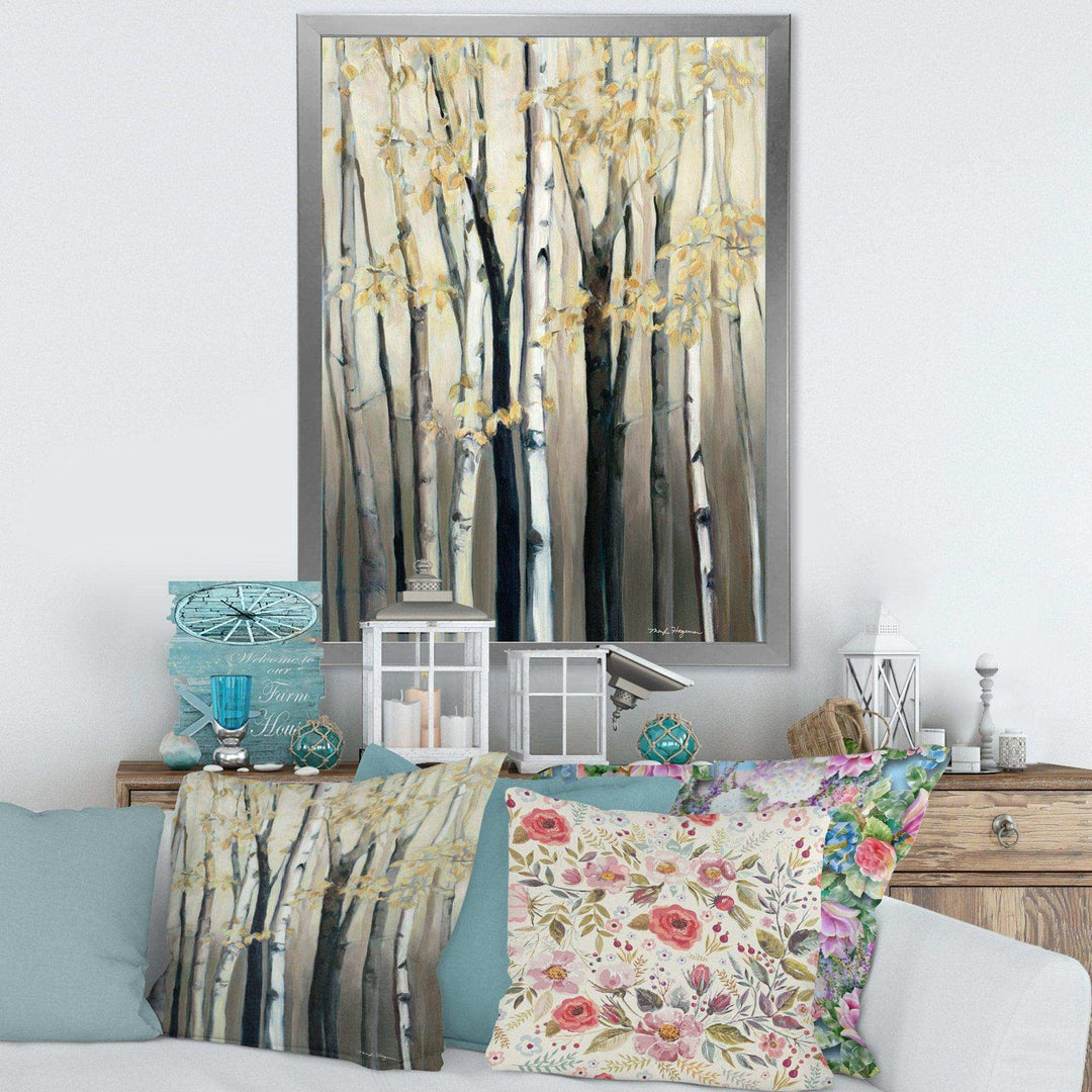 Golden Birch Forest III