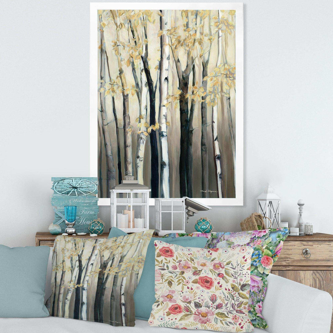 Golden Birch Forest III