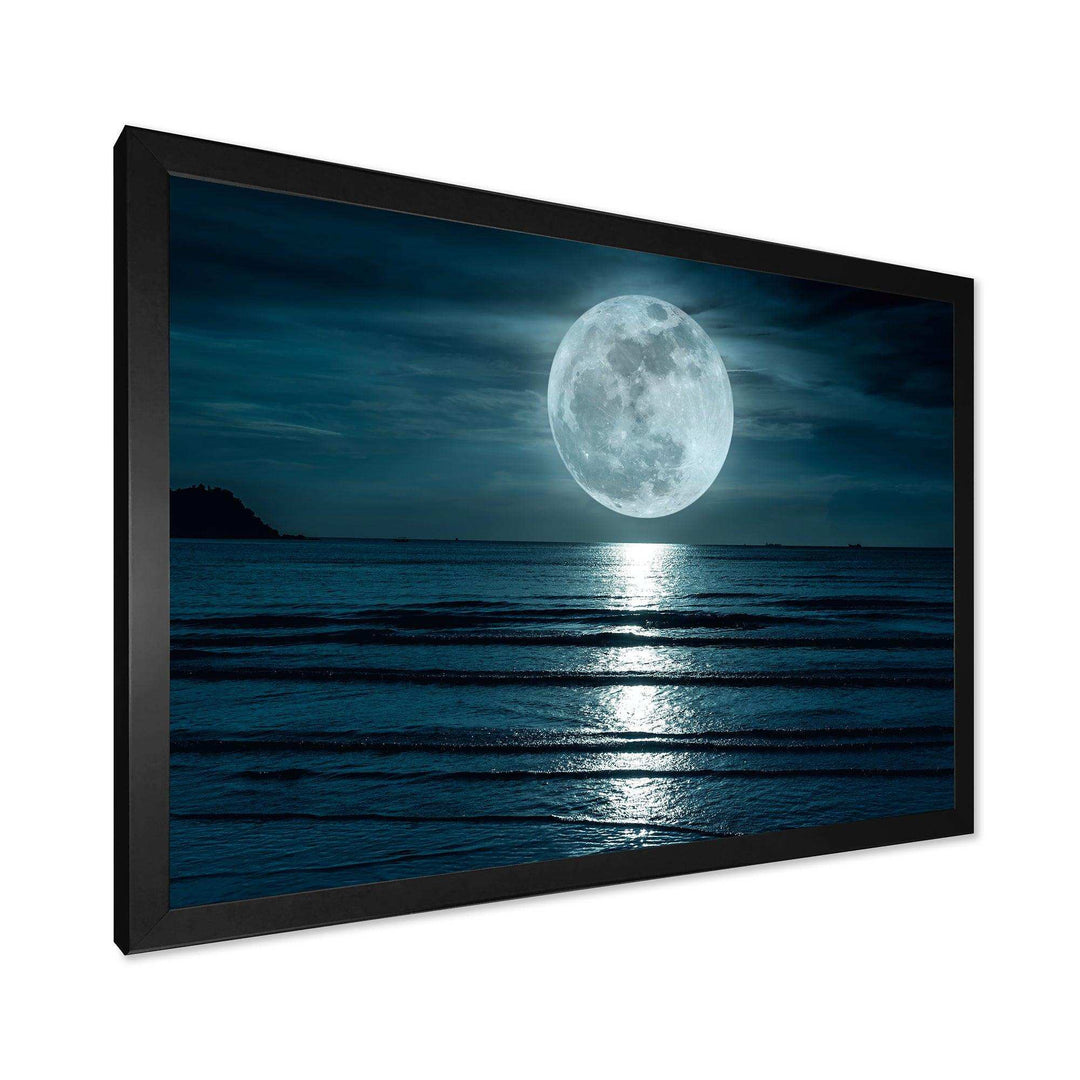 Super Moon Over The Sea I