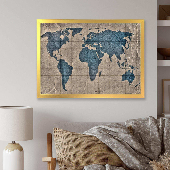 Ancient Map of The World I