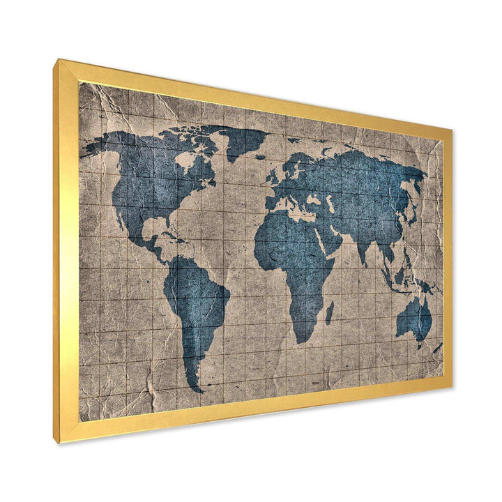 Ancient Map of The World I