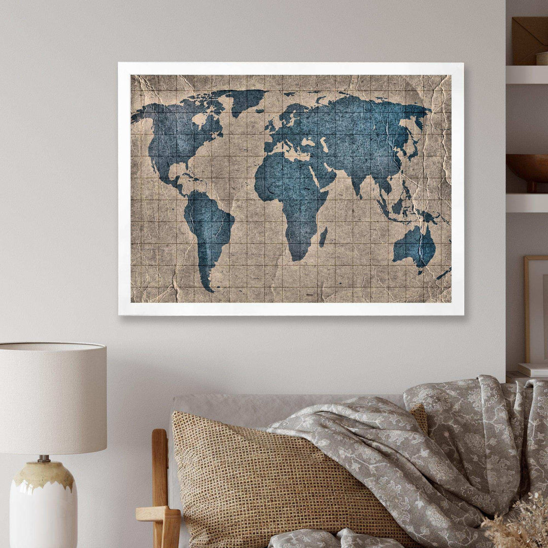Ancient Map of The World I