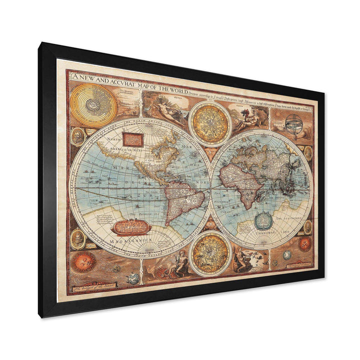 Ancient Map of The World VIII