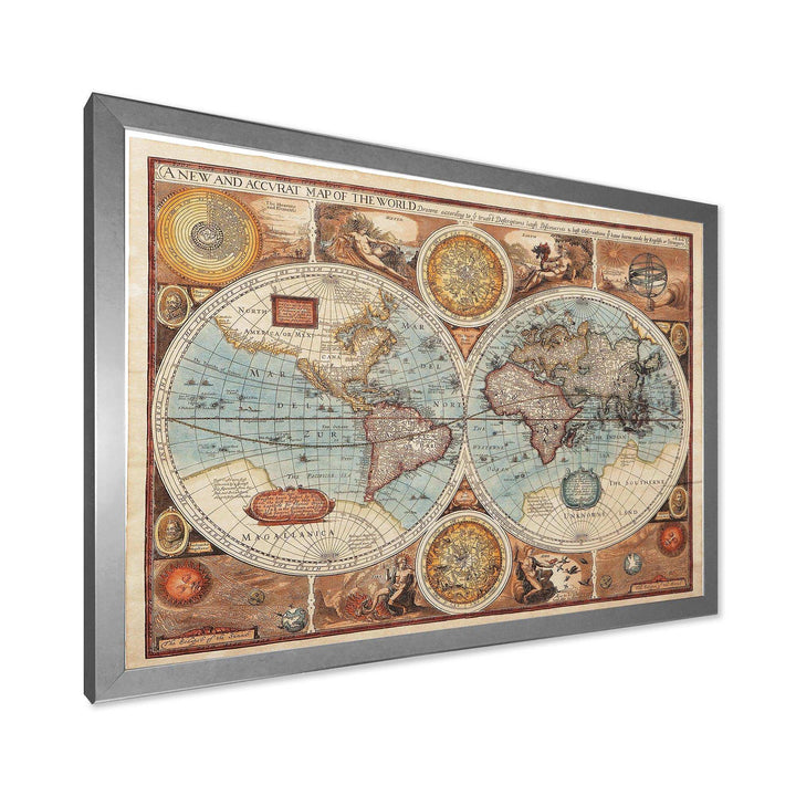Ancient Map of The World VIII