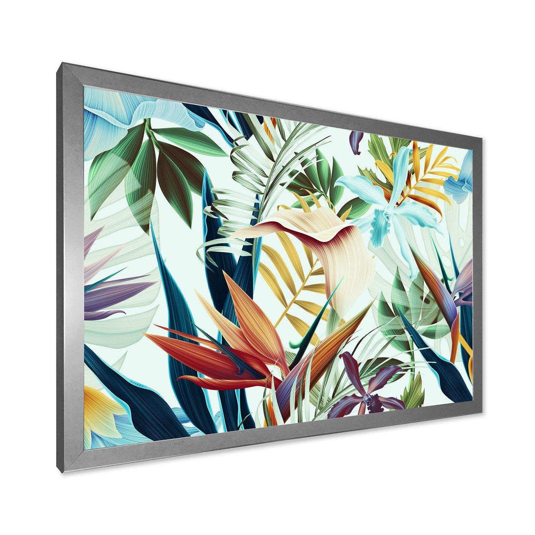Tropical VIntage Flowers I