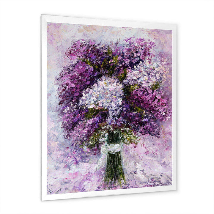 Purple Hyacinth Bouquet - Traditional Wall Art Prints