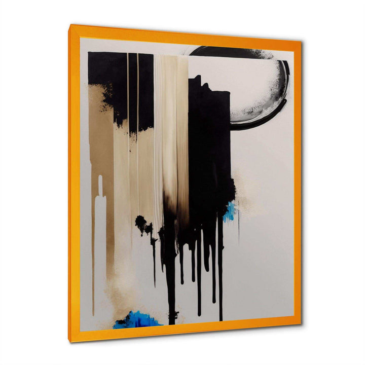 Blue Minimalist Abstract IV - Modern Bedroom Wall Art