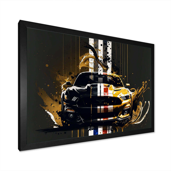 Black And Gold American Muscle II