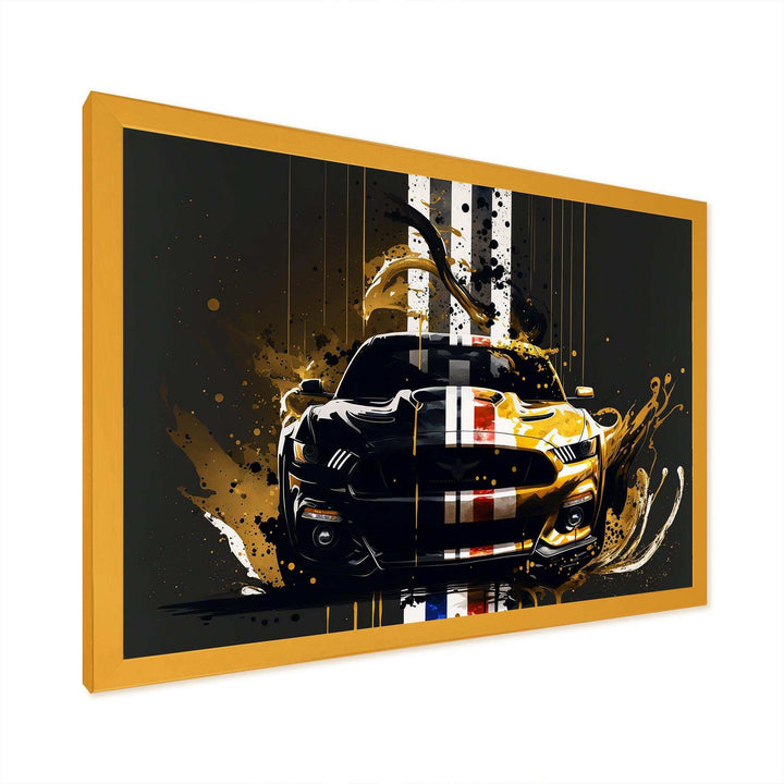 Black And Gold American Muscle II
