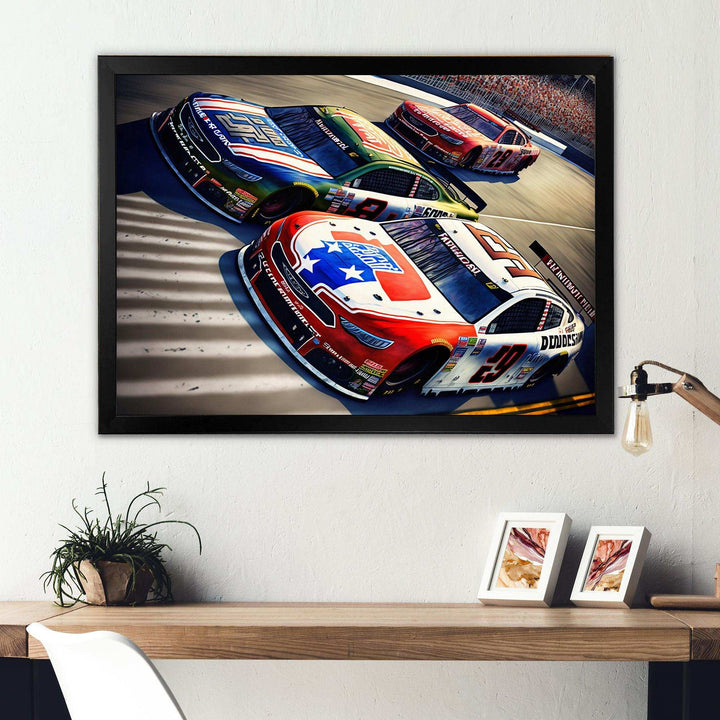 American Race Car Finishing Line