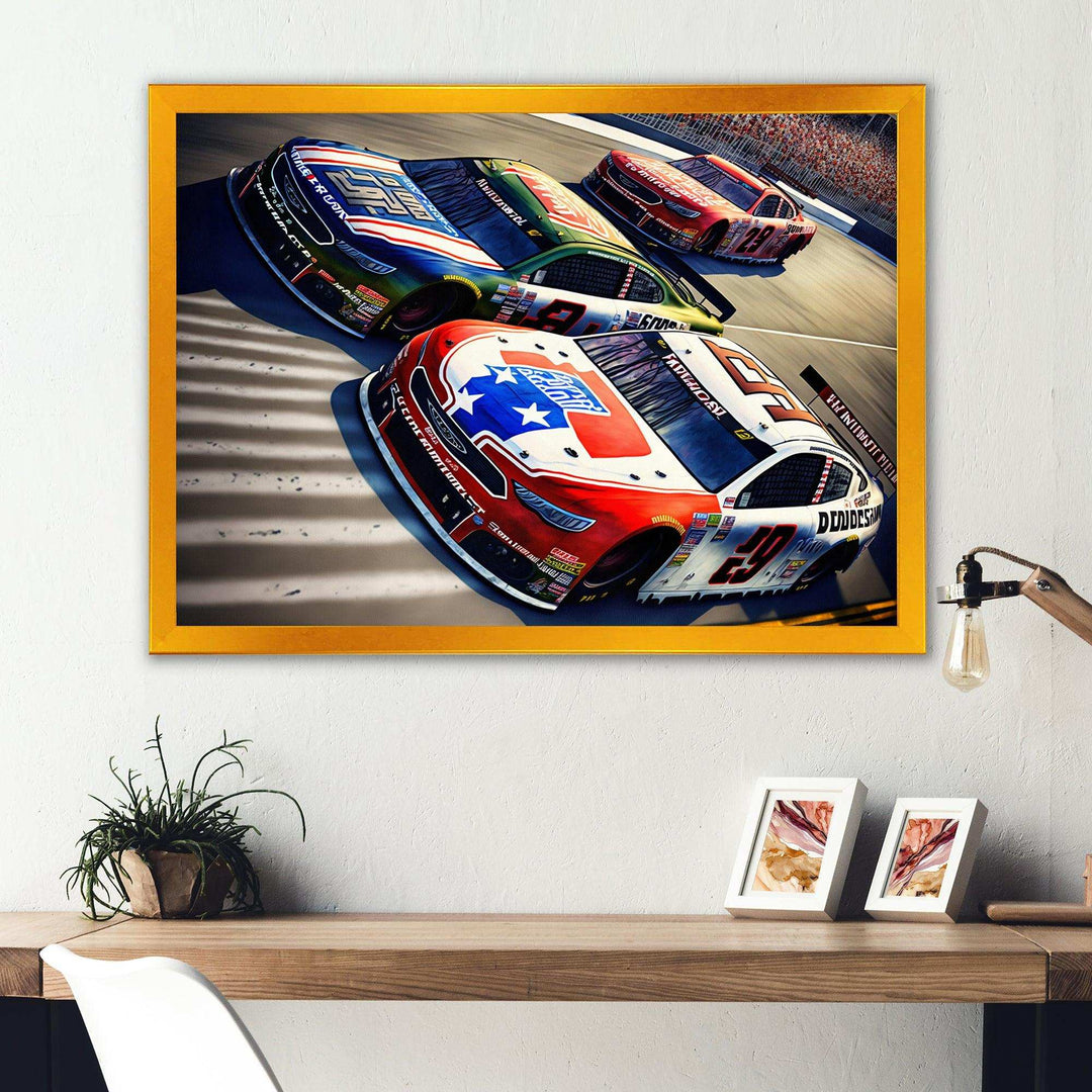 American Race Car Finishing Line