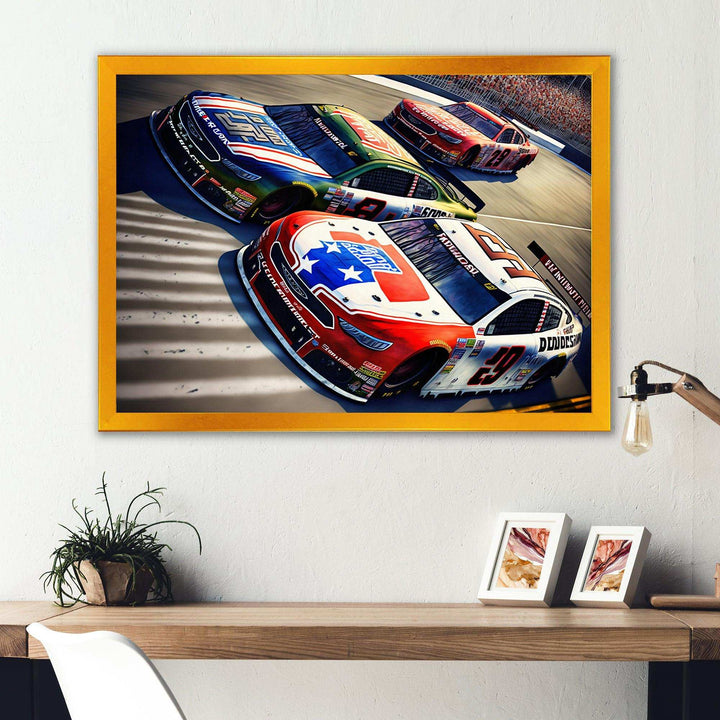 American Race Car Finishing Line