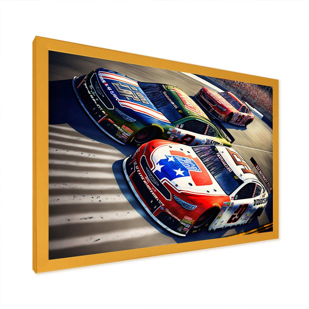 American Race Car Finishing Line