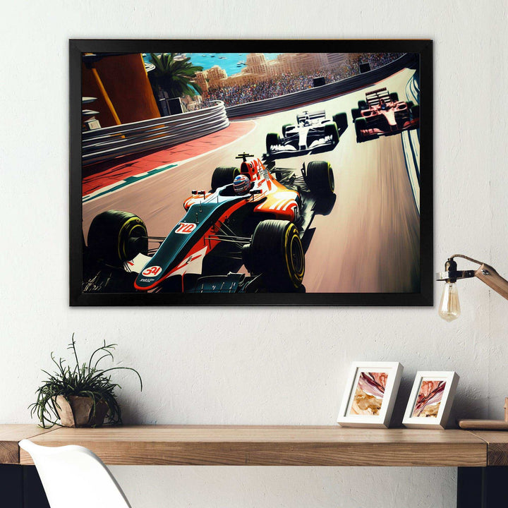 Racing car in Monaco GP I