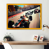 Racing car in Monaco GP I