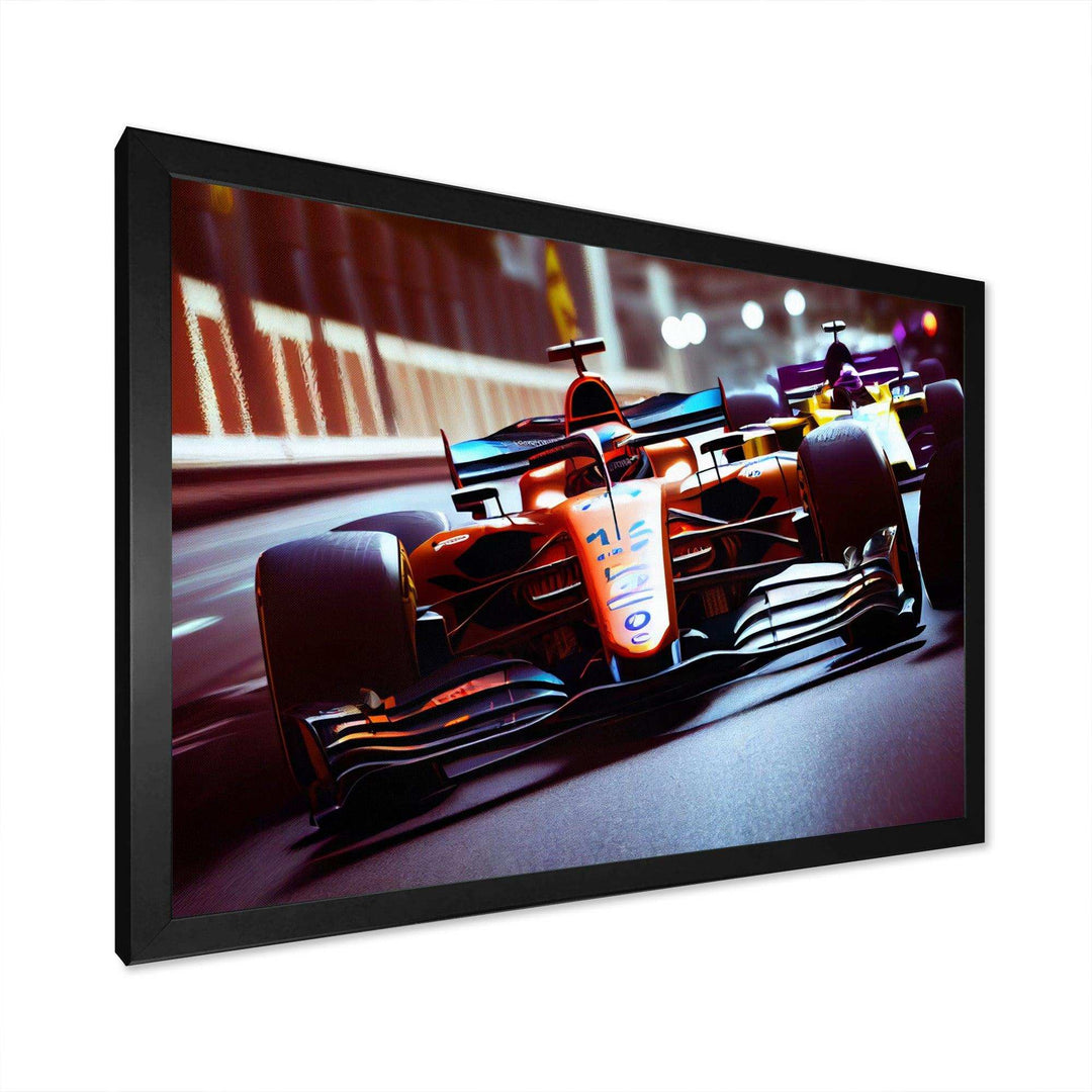 Racing car in Monaco GP II