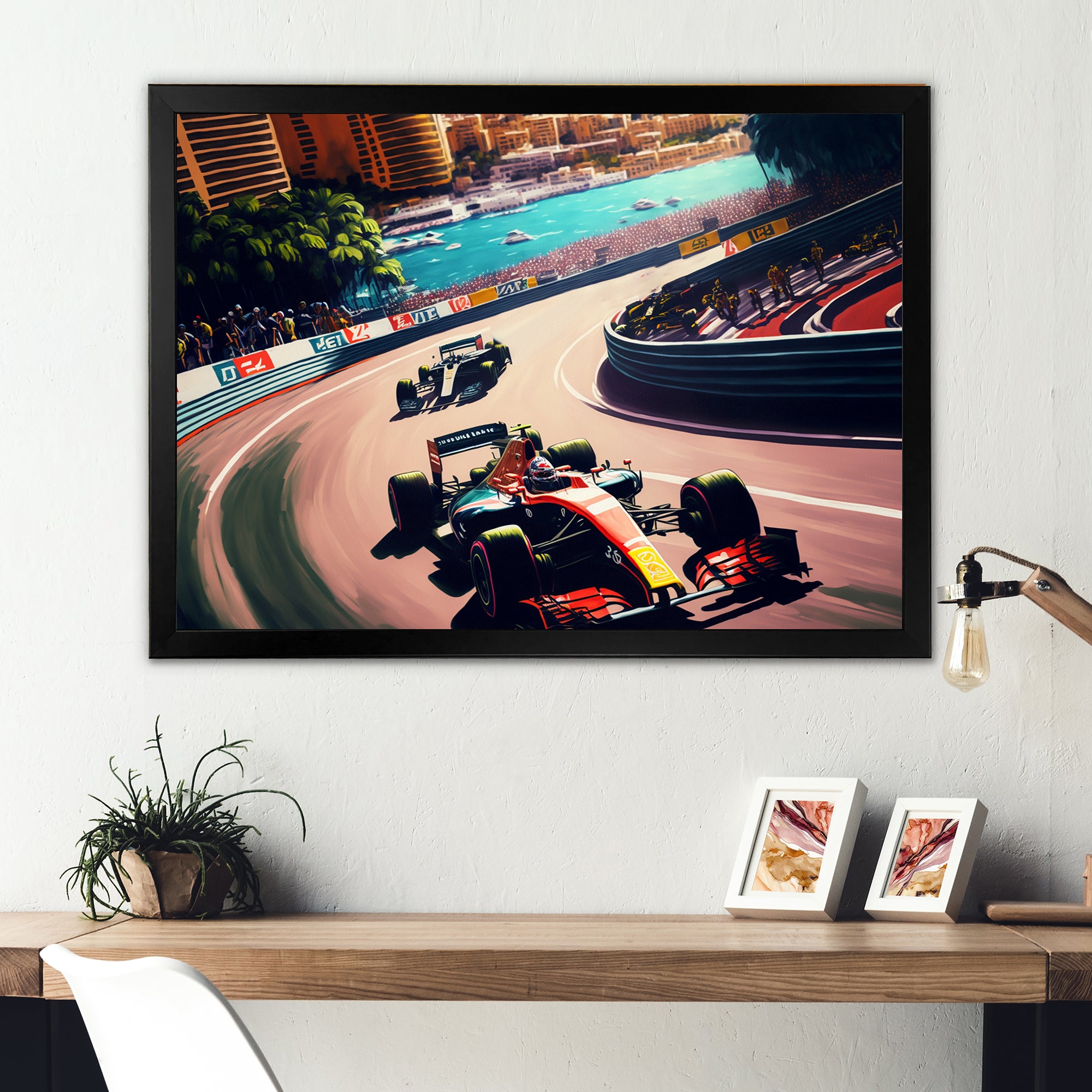 Racing car in Monaco GP VI