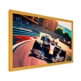 Racing car in Monaco GP VII