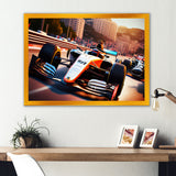 Racing car in Monaco GP XI