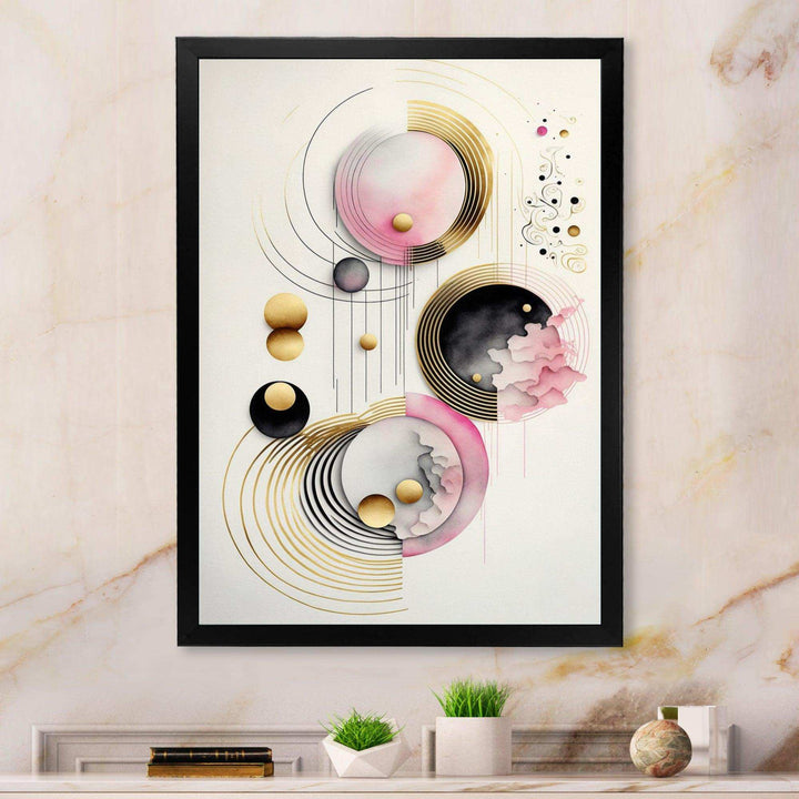 Colorful Circular Abstract IV - Modern Wall Art Prints