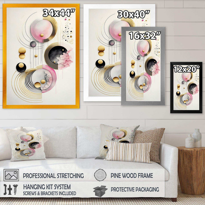 Colorful Circular Abstract IV - Modern Wall Art Prints