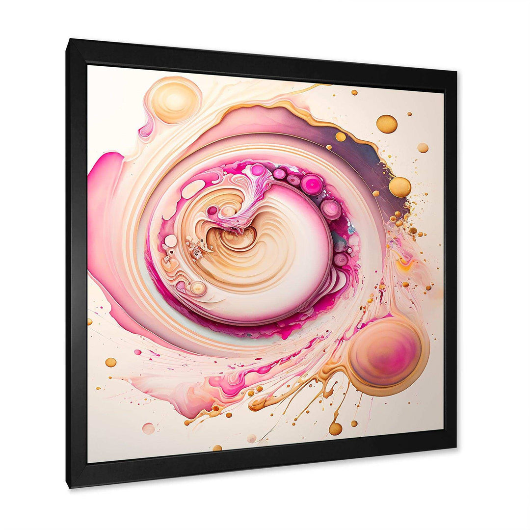 Pink Liquid Swirl  - Modern Wall Art Prints