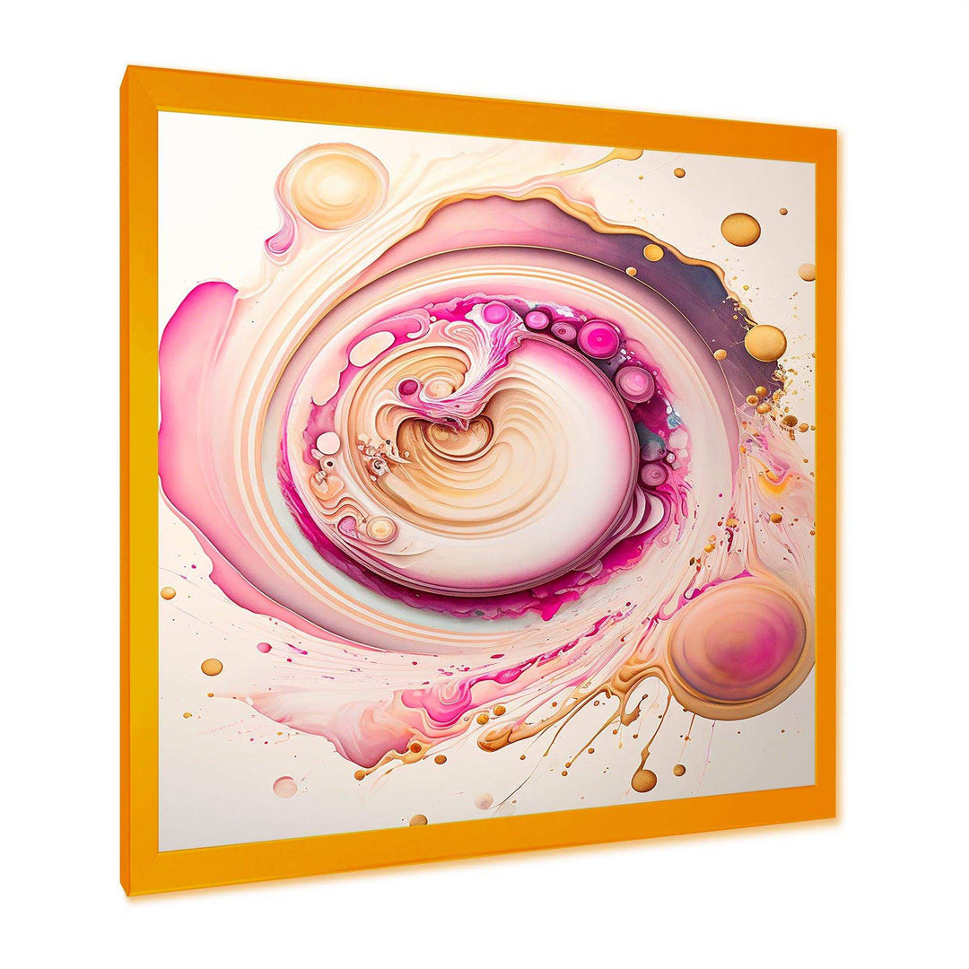 Pink Liquid Swirl  - Modern Wall Art Prints