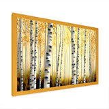 Golden Birch Trees Forest II