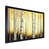 Golden Birch Trees Forest III