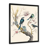 Multicolor Birds On Plum Blossoms Tree XII