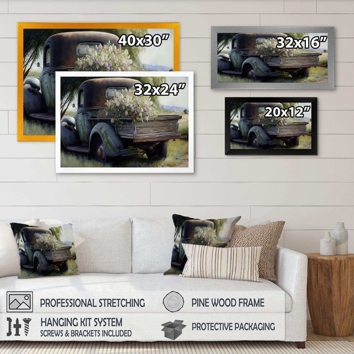 Barn Flower Delivery Truck I
