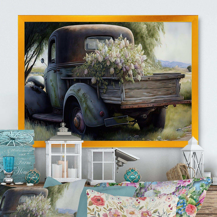 Barn Flower Delivery Truck I