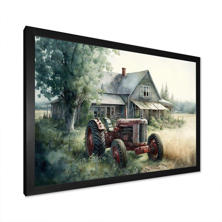 Tractor In Barn I