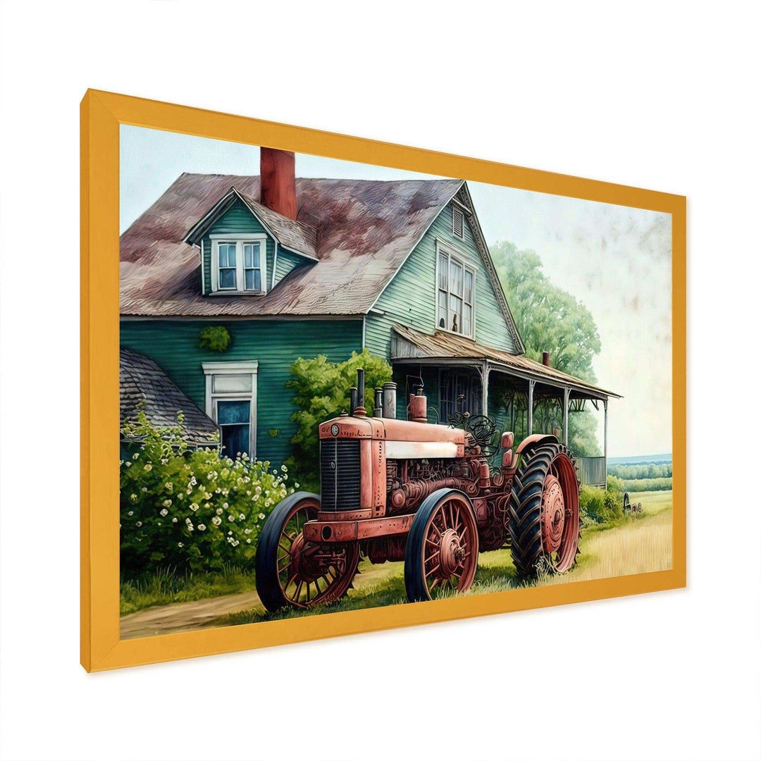 Tractor In Barn II