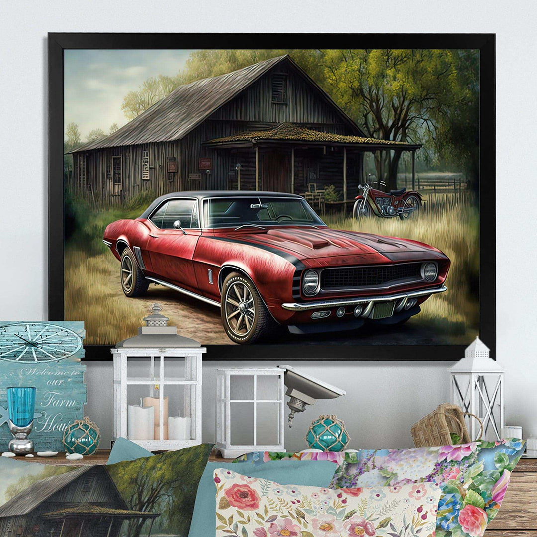 Camero In Barn IV