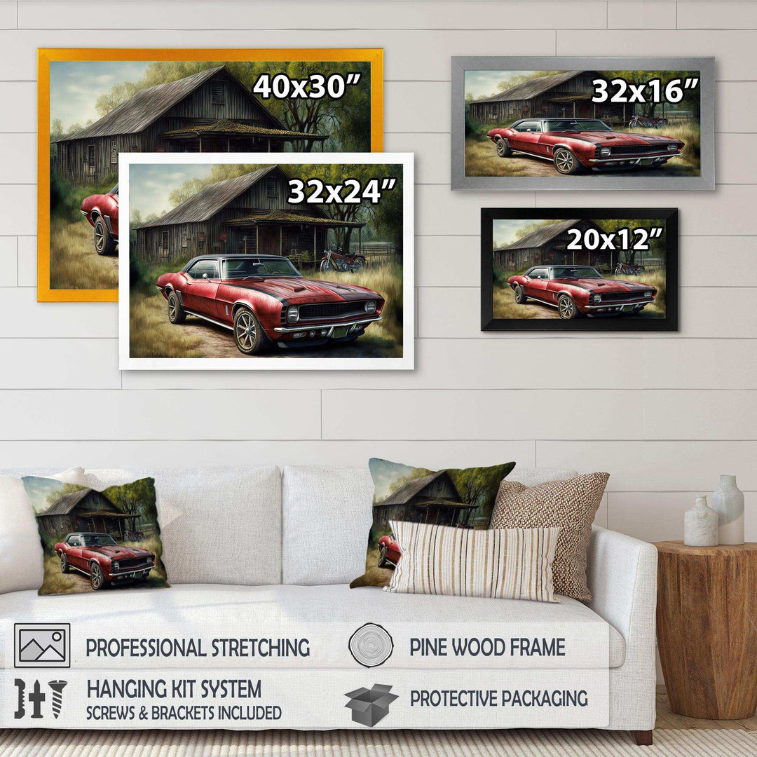 Camero In Barn IV