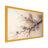 Pink And Plum Cherry Blossom Branch V