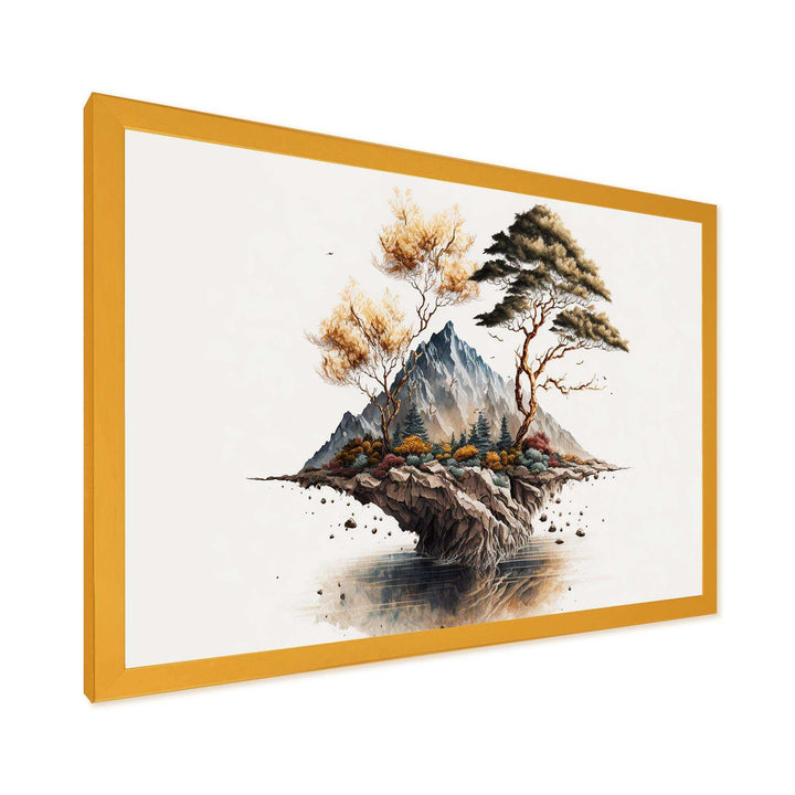 Bonsai Tree On A Rock III