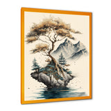 Bonsai Tree On A Rock V