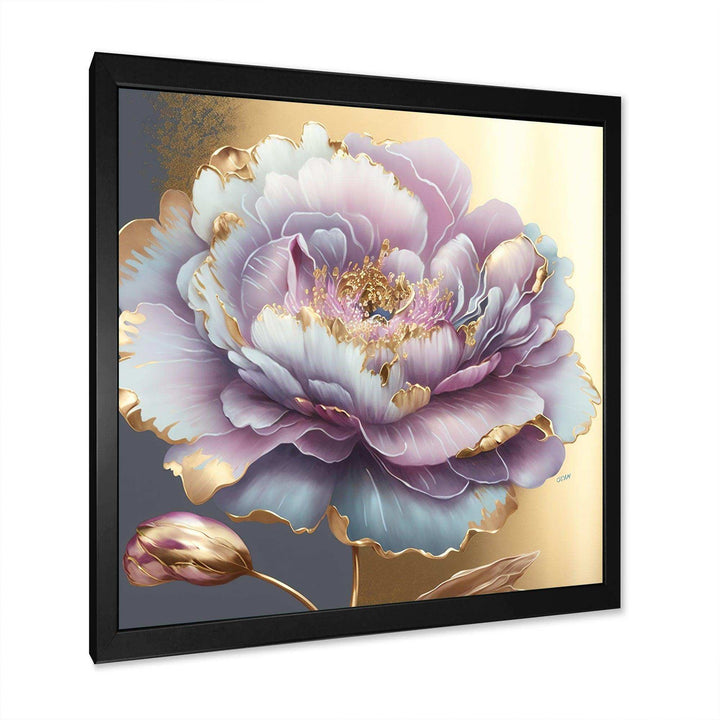 Purple Hue Single Flower I
