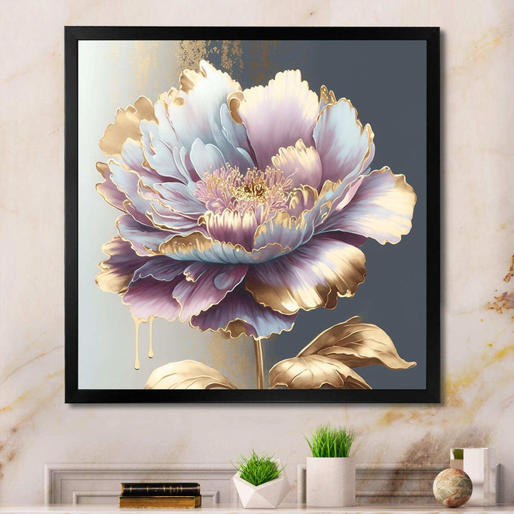 Purple Hue Single Flower II