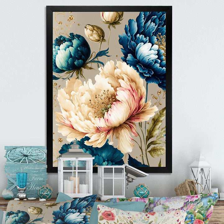 Vibrant Multi-Color Floral Bunch I