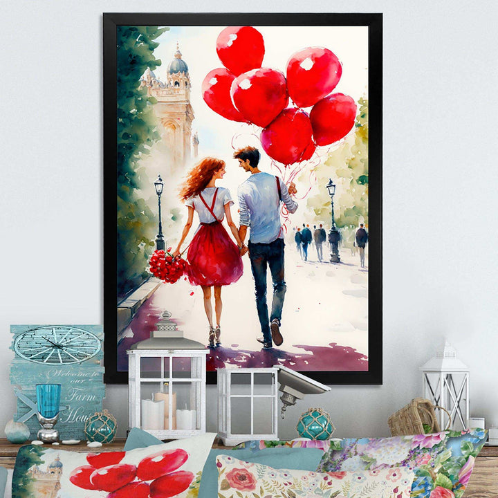 Couples In Love In Paris II