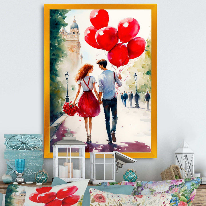 Couples In Love In Paris II