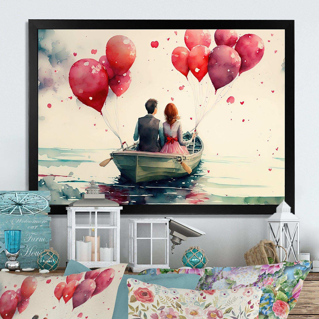 Loving Couple Spending Time Outdoors I