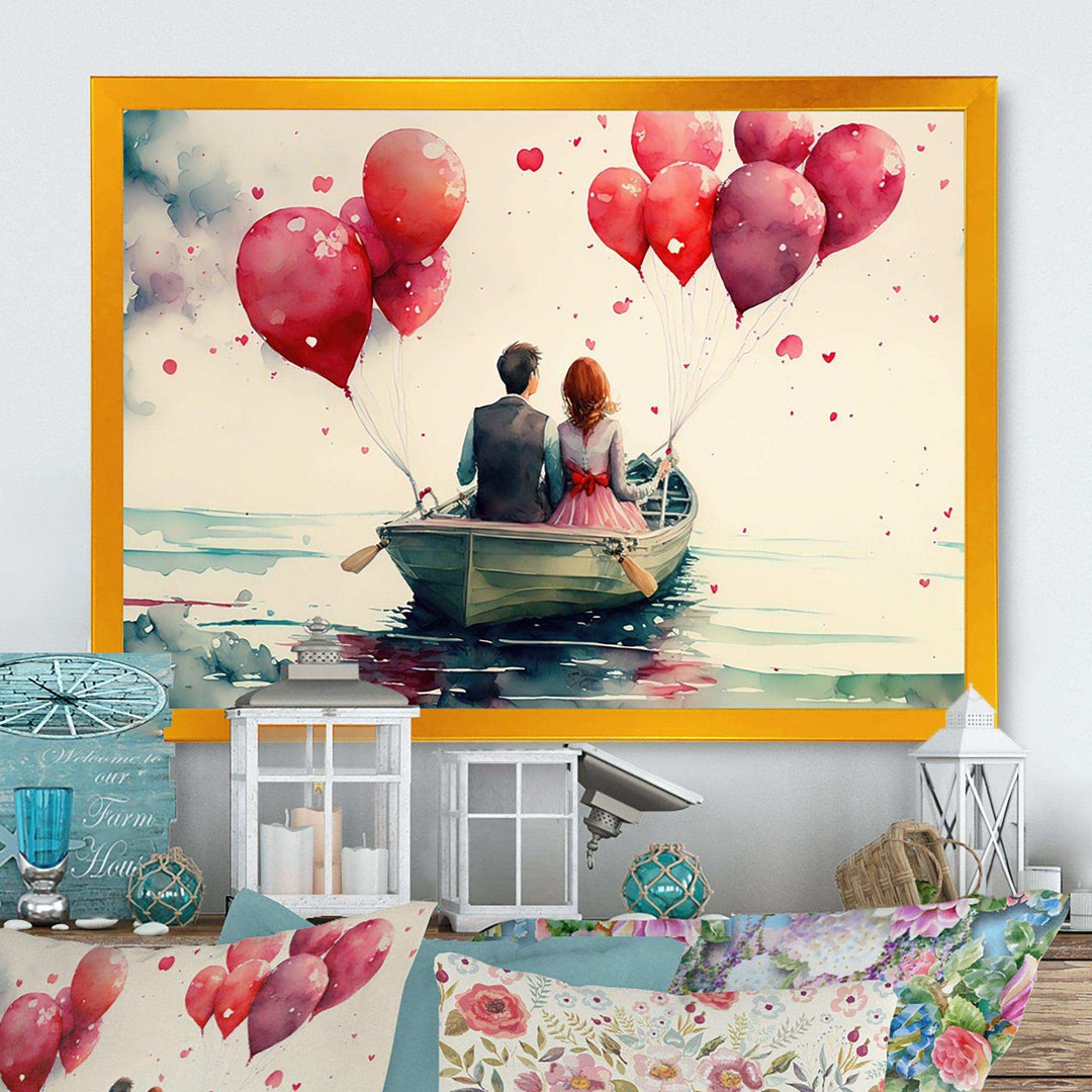 Loving Couple Spending Time Outdoors I