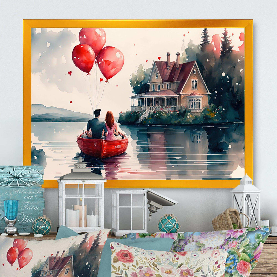 Loving Couple Spending Time Outdoors II